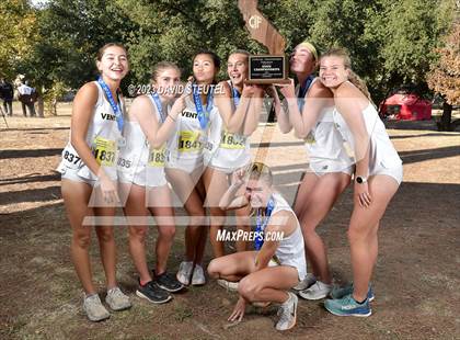 Thumbnail 2 in CIF State Cross Country Championships (Girls Awards) photogallery.