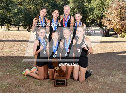Thumbnail 3 in CIF State Cross Country Championships (Girls Awards) photogallery.