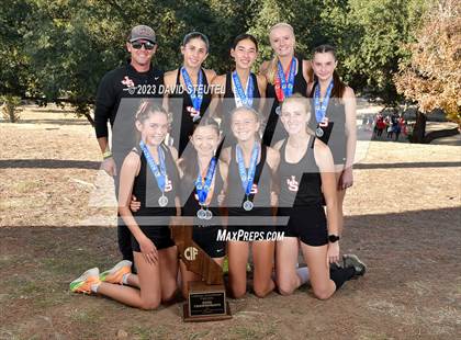 Thumbnail 1 in CIF State Cross Country Championships (Girls Awards) photogallery.