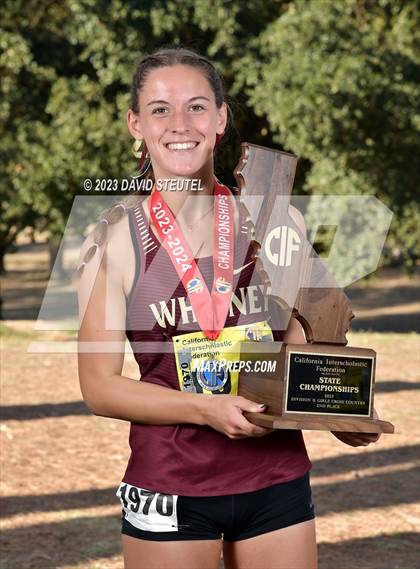 Thumbnail 3 in CIF State Cross Country Championships (Girls Awards) photogallery.