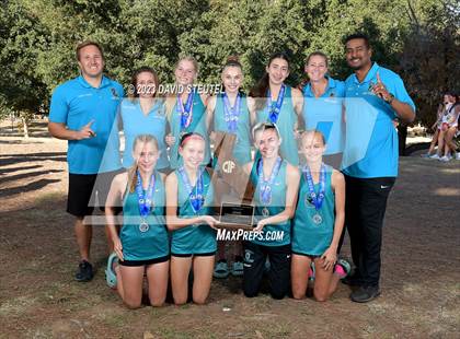 Thumbnail 1 in CIF State Cross Country Championships (Girls Awards) photogallery.