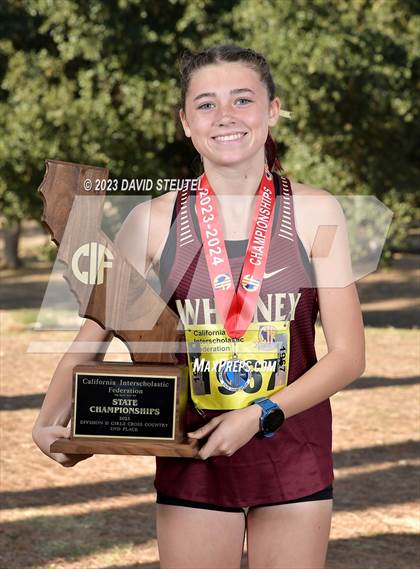Thumbnail 1 in CIF State Cross Country Championships (Girls Awards) photogallery.