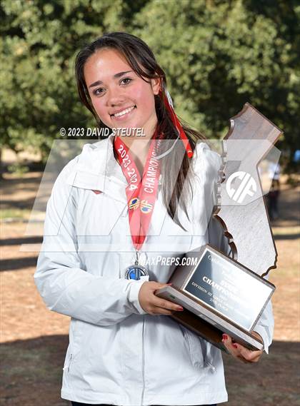 Thumbnail 1 in CIF State Cross Country Championships (Girls Awards) photogallery.