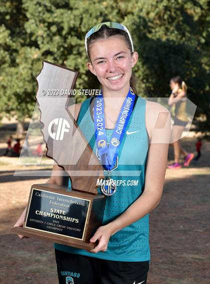 Thumbnail 3 in CIF State Cross Country Championships (Girls Awards) photogallery.