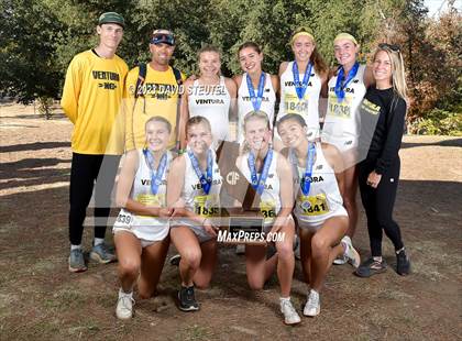 Thumbnail 3 in CIF State Cross Country Championships (Girls Awards) photogallery.