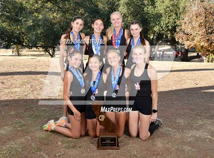 Thumbnail 1 in CIF State Cross Country Championships (Girls Awards) photogallery.