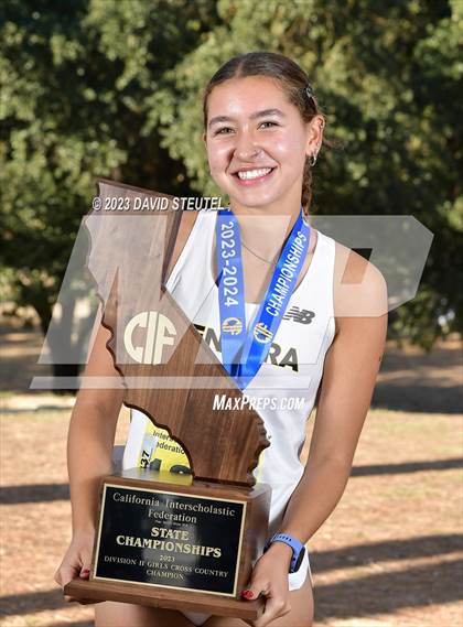 Thumbnail 2 in CIF State Cross Country Championships (Girls Awards) photogallery.
