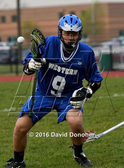Thumbnail 3 in Walled Lake Western vs. Salem photogallery.