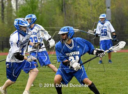 Thumbnail 2 in Walled Lake Western vs. Salem photogallery.