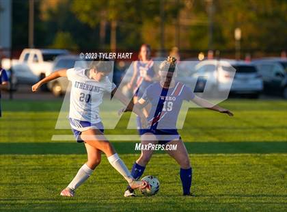 Thumbnail 1 in Crawfordsville vs. Western Boone (IHSAA 2A Sectional 25 First Round)  photogallery.
