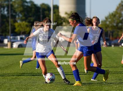 Thumbnail 1 in Crawfordsville vs. Western Boone (IHSAA 2A Sectional 25 First Round)  photogallery.
