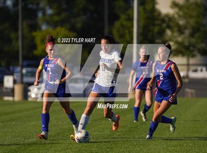 Thumbnail 3 in Crawfordsville vs. Western Boone (IHSAA 2A Sectional 25 First Round)  photogallery.