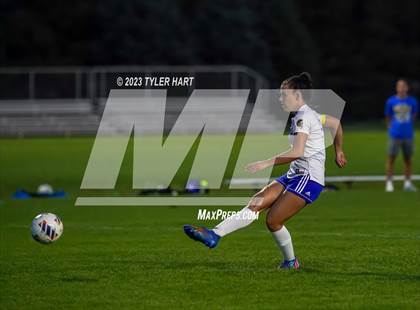 Thumbnail 2 in Crawfordsville vs. Western Boone (IHSAA 2A Sectional 25 First Round)  photogallery.