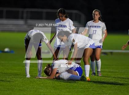 Thumbnail 3 in Crawfordsville vs. Western Boone (IHSAA 2A Sectional 25 First Round)  photogallery.