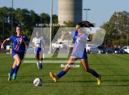 Thumbnail 3 in Crawfordsville vs. Western Boone (IHSAA 2A Sectional 25 First Round)  photogallery.