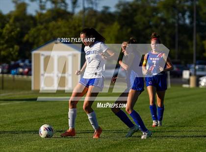 Thumbnail 2 in Crawfordsville vs. Western Boone (IHSAA 2A Sectional 25 First Round)  photogallery.