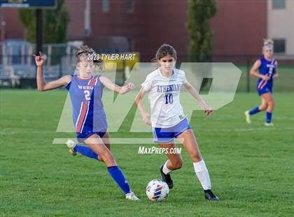 Thumbnail 3 in Crawfordsville vs. Western Boone (IHSAA 2A Sectional 25 First Round)  photogallery.