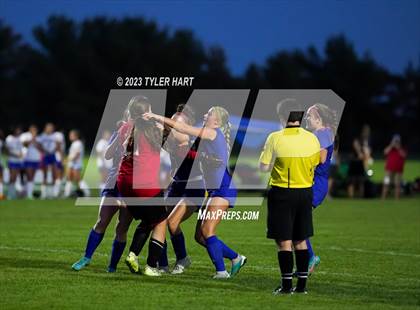 Thumbnail 2 in Crawfordsville vs. Western Boone (IHSAA 2A Sectional 25 First Round)  photogallery.