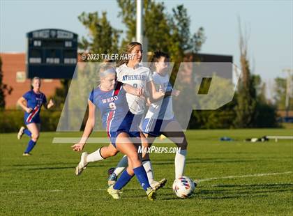 Thumbnail 2 in Crawfordsville vs. Western Boone (IHSAA 2A Sectional 25 First Round)  photogallery.