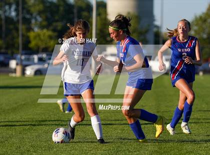 Thumbnail 2 in Crawfordsville vs. Western Boone (IHSAA 2A Sectional 25 First Round)  photogallery.