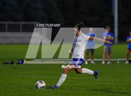 Thumbnail 3 in Crawfordsville vs. Western Boone (IHSAA 2A Sectional 25 First Round)  photogallery.