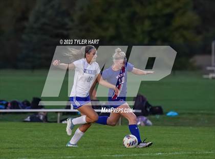 Thumbnail 1 in Crawfordsville vs. Western Boone (IHSAA 2A Sectional 25 First Round)  photogallery.