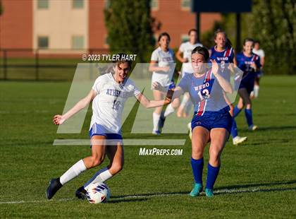 Thumbnail 1 in Crawfordsville vs. Western Boone (IHSAA 2A Sectional 25 First Round)  photogallery.