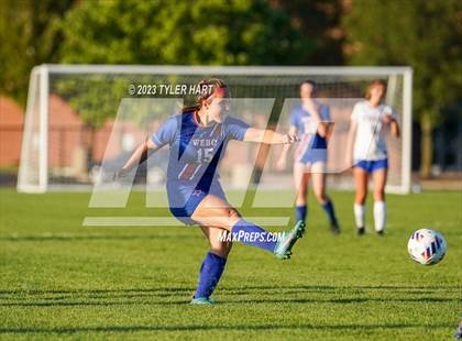 Thumbnail 2 in Crawfordsville vs. Western Boone (IHSAA 2A Sectional 25 First Round)  photogallery.