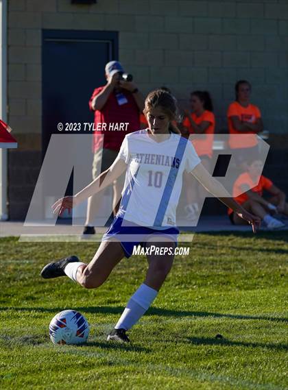 Thumbnail 3 in Crawfordsville vs. Western Boone (IHSAA 2A Sectional 25 First Round)  photogallery.