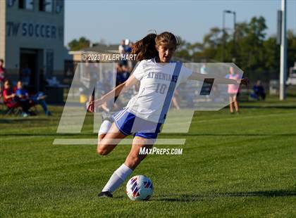 Thumbnail 1 in Crawfordsville vs. Western Boone (IHSAA 2A Sectional 25 First Round)  photogallery.