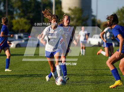 Thumbnail 2 in Crawfordsville vs. Western Boone (IHSAA 2A Sectional 25 First Round)  photogallery.