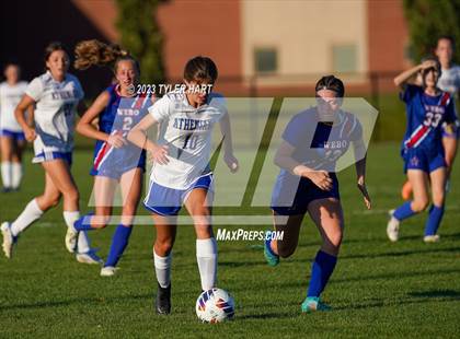 Thumbnail 1 in Crawfordsville vs. Western Boone (IHSAA 2A Sectional 25 First Round)  photogallery.