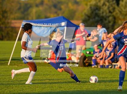 Thumbnail 3 in Crawfordsville vs. Western Boone (IHSAA 2A Sectional 25 First Round)  photogallery.