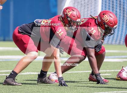 Thumbnail 1 in Auburndale vs Lake Gibson (LRFOA Field Clinic - Scrimmage) photogallery.