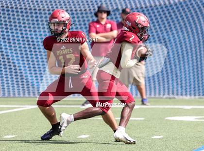 Thumbnail 3 in Auburndale vs Lake Gibson (LRFOA Field Clinic - Scrimmage) photogallery.