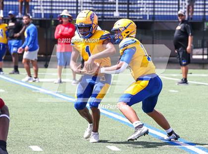 Thumbnail 3 in Auburndale vs Lake Gibson (LRFOA Field Clinic - Scrimmage) photogallery.