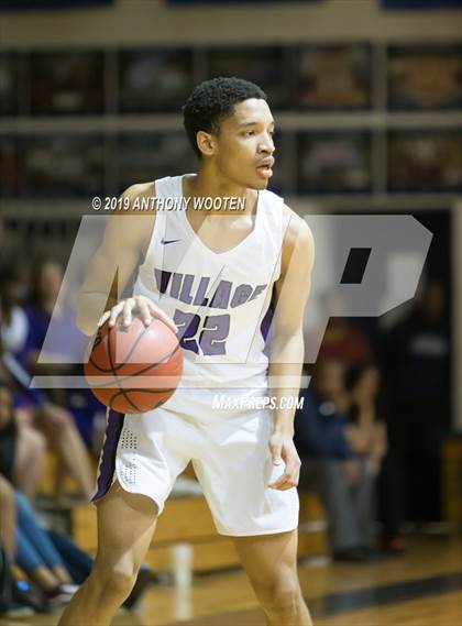 Thumbnail 1 in Village Christian Academy vs Fayetteville Christian (Sandhills Athletic Conference Semifinal) photogallery.