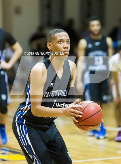 Thumbnail 2 in Village Christian Academy vs Fayetteville Christian (Sandhills Athletic Conference Semifinal) photogallery.