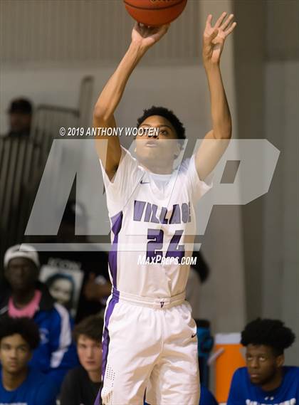 Thumbnail 1 in Village Christian Academy vs Fayetteville Christian (Sandhills Athletic Conference Semifinal) photogallery.