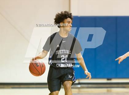 Thumbnail 1 in Village Christian Academy vs Fayetteville Christian (Sandhills Athletic Conference Semifinal) photogallery.
