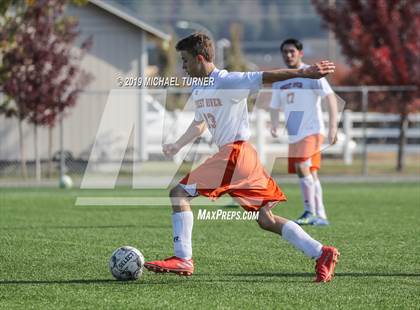 Thumbnail 1 in Priest River vs St. Maries (District Playoff) photogallery.