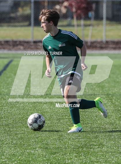 Thumbnail 3 in Priest River vs St. Maries (District Playoff) photogallery.