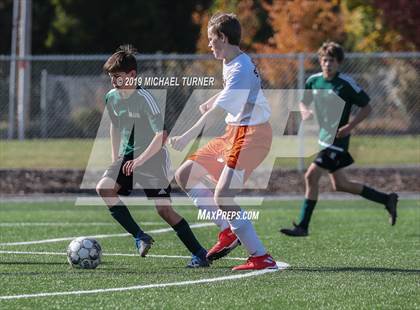 Thumbnail 3 in Priest River vs St. Maries (District Playoff) photogallery.