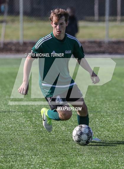 Thumbnail 1 in Priest River vs St. Maries (District Playoff) photogallery.