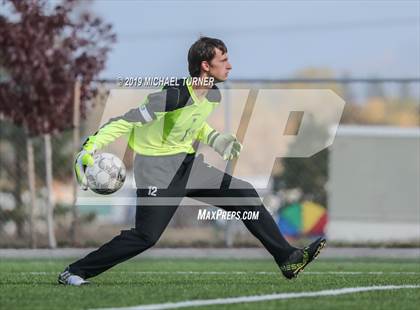 Thumbnail 1 in Priest River vs St. Maries (District Playoff) photogallery.