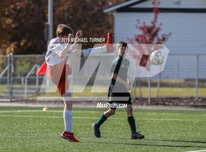 Thumbnail 1 in Priest River vs St. Maries (District Playoff) photogallery.