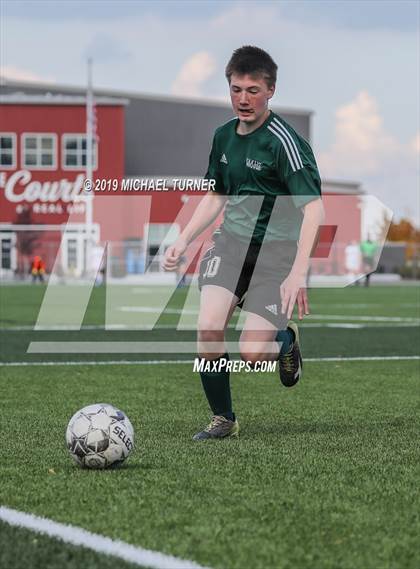 Thumbnail 2 in Priest River vs St. Maries (District Playoff) photogallery.