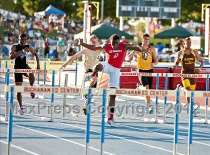 Thumbnail 1 in CIF State Track & Field Championships (Boys Track Events - Finals) photogallery.