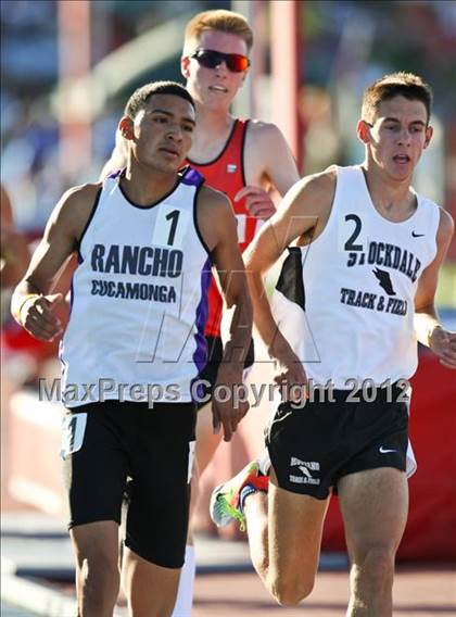 Thumbnail 3 in CIF State Track & Field Championships (Boys Track Events - Finals) photogallery.