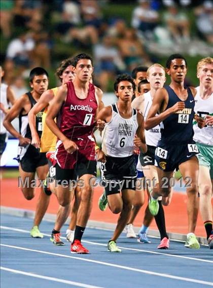 Thumbnail 2 in CIF State Track & Field Championships (Boys Track Events - Finals) photogallery.